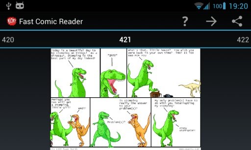 Dinosaur Comics plugin for FCR截图2