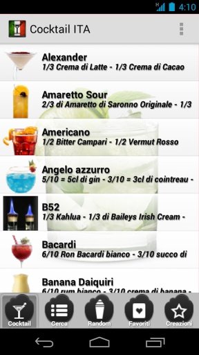 Cocktail ITA截图5