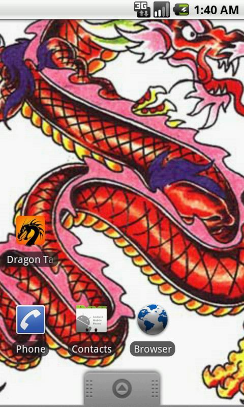 Dragon Tattoo Designs Set 1截图3