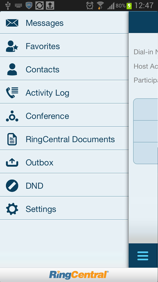 RingCentral EU截图2