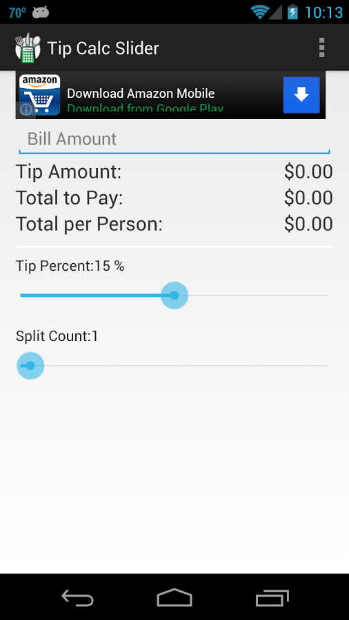 Tip Calc Slider截图1