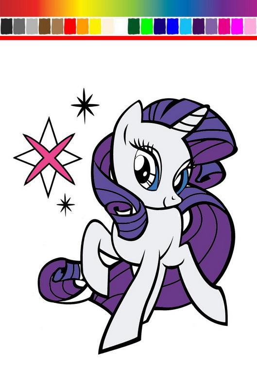 Little Pony Coloring截图4