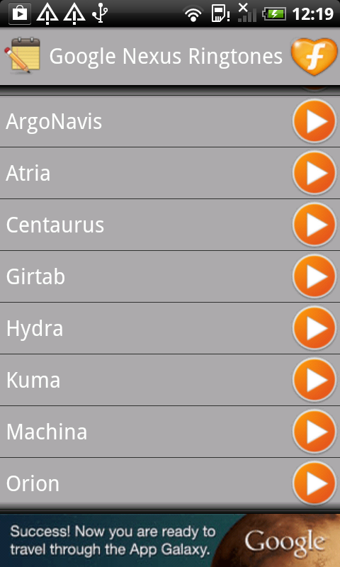 Google Nexus Ringtones截图1