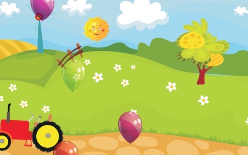Baby Balloon Pop Farm截图4