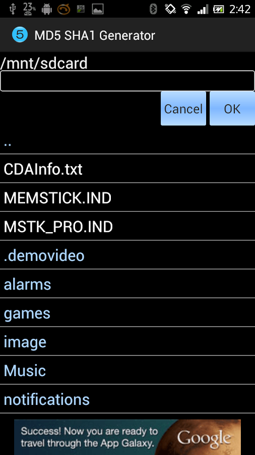 MD5 SHA1 Generator for A...截图4