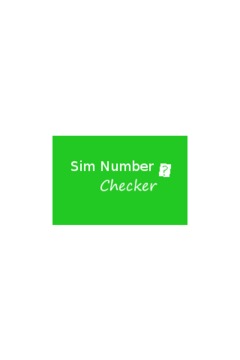 Sim Number Check截图