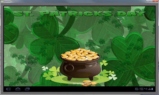 St. Patricks Free Live Wallpap截图1