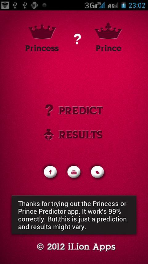 Princess or Prince Predi...截图5