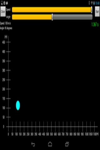 抛体运动仿真 Projectile Motion Simulation截图1