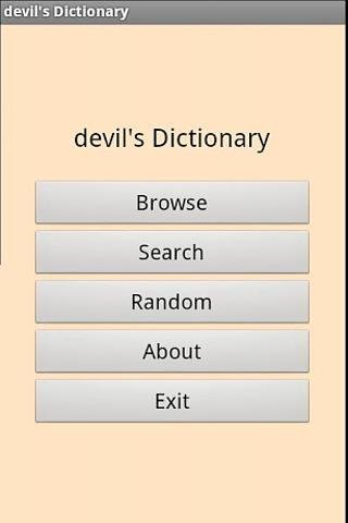 Devil's Dictionary截图5