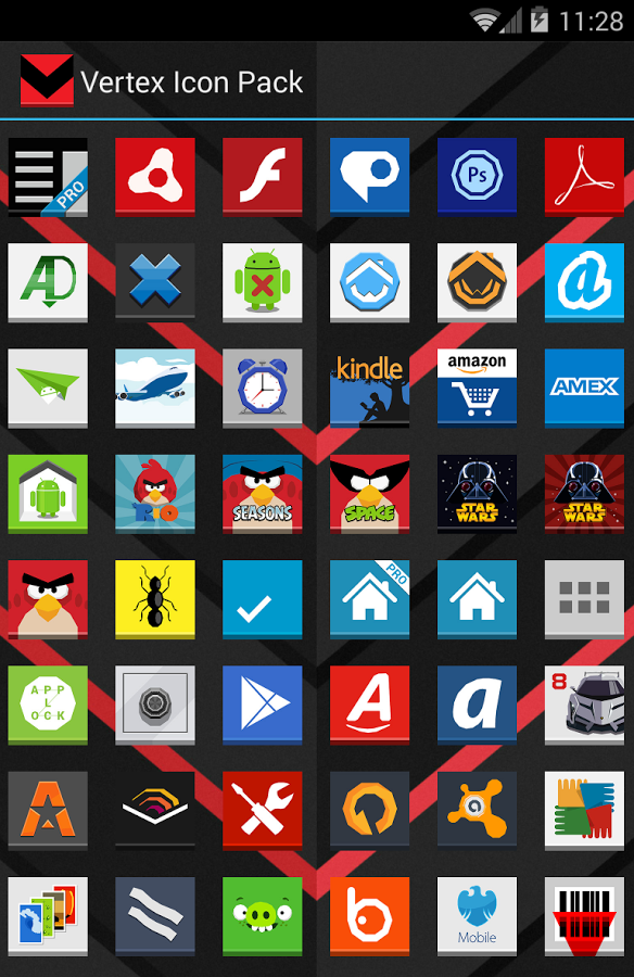 Vertex Icon Pack Free截图6