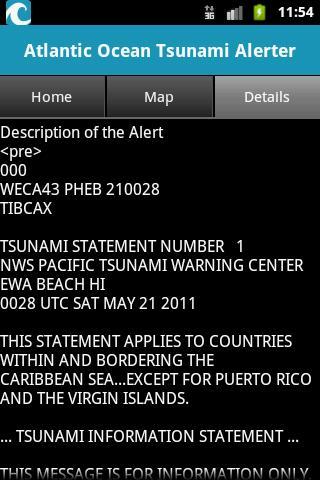 Atlantic Ocean Tsunami Alerter截图5