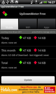 UpDownMeter Free截图