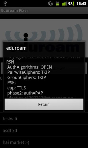 Eduroam Fixer截图2