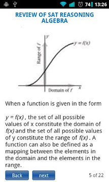 SAT Algebra & Functions截图