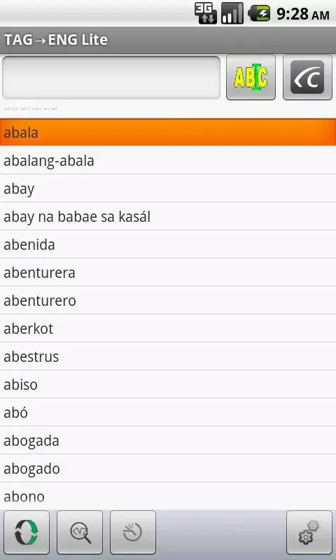 Eng-Tagalog Translator Lite截图1