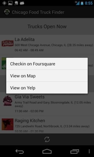 Chicago Food Truck Finder截图2