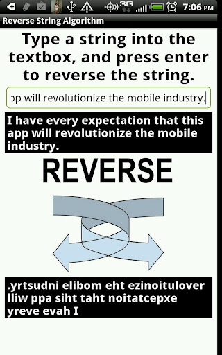 Reverse String Algorithm截图3