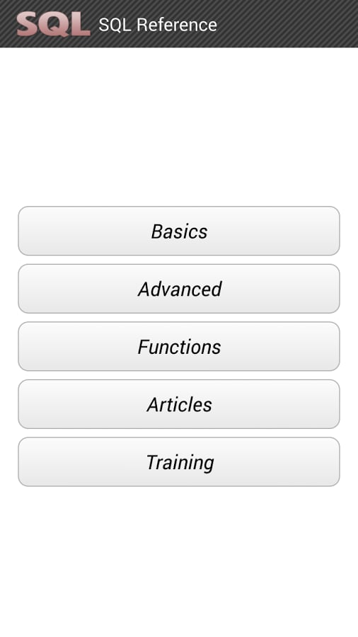 SQL Reference截图4