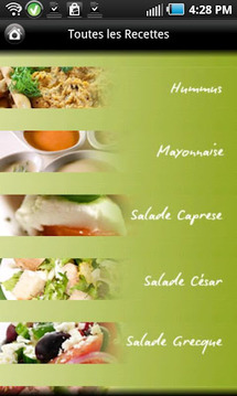 iCuisine Salades Lite截图