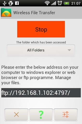 Wireless File Transfer截图4