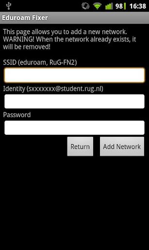 Eduroam Fixer截图3