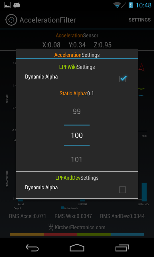 Acceleration Filter截图4