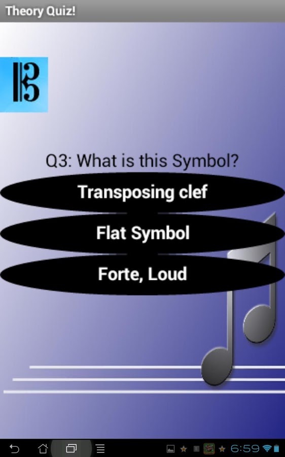 Music Notation Quiz截图1