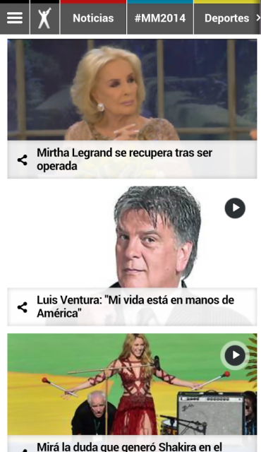 Clarin.com截图2