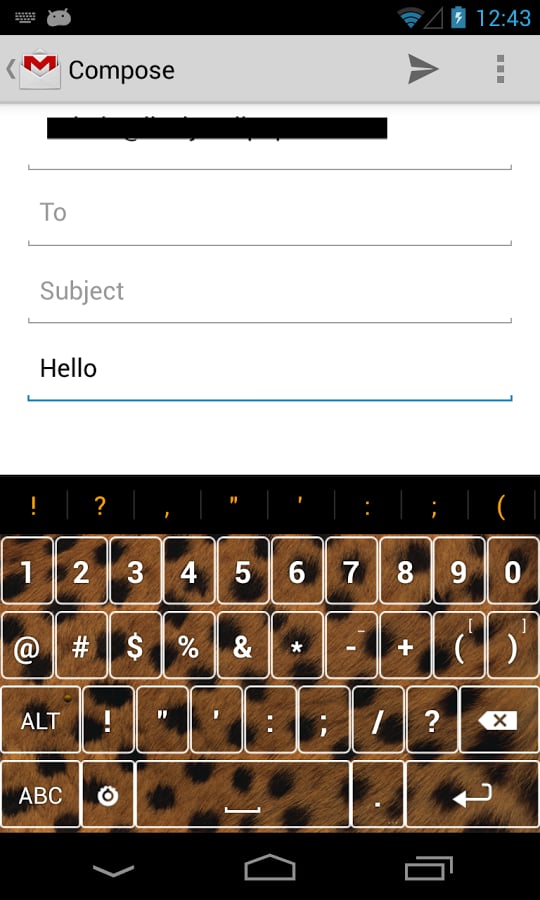 Cheetah Keyboard截图1