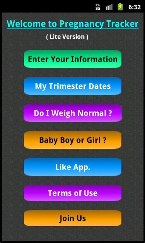 Pregnancy Tracker Lite截图1
