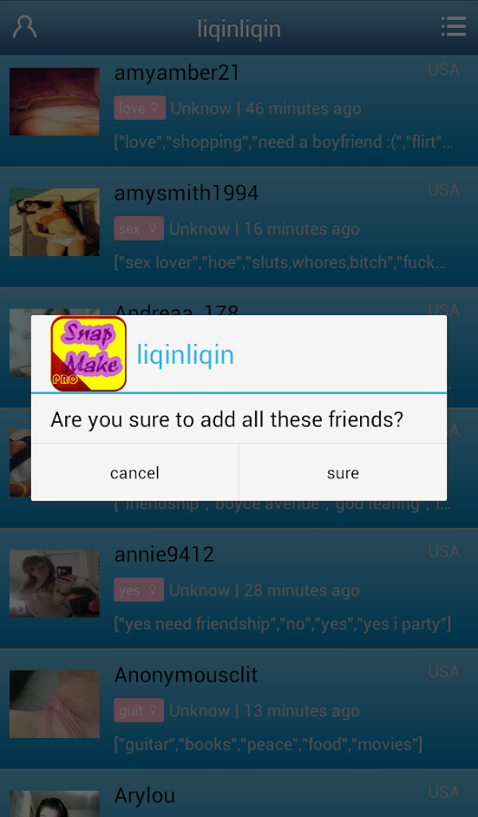 Snapchat-Friends Matchin...截图6