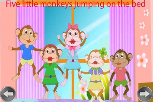 Five Little Monkeys Jumping截图1