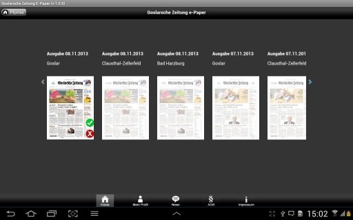 Goslarsche Zeitung e-Paper截图6