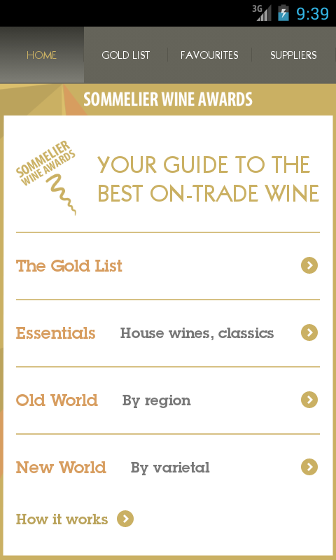 Sommelier Wine Awards 2013截图1