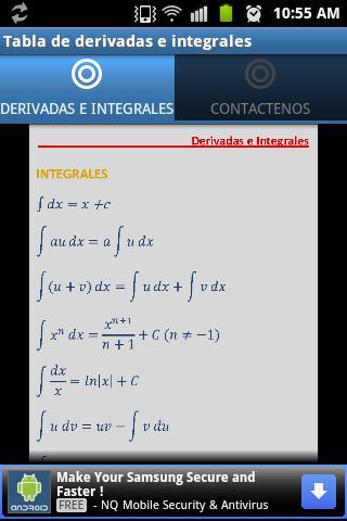 Tabla Derivadas e Integrales截图2