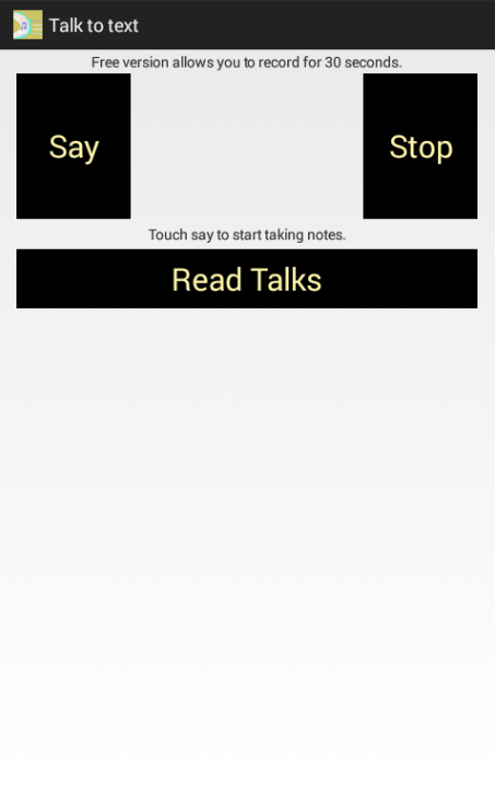 Talk to text截图3