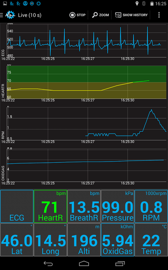 SenseView Web Fitbit Sen...截图2