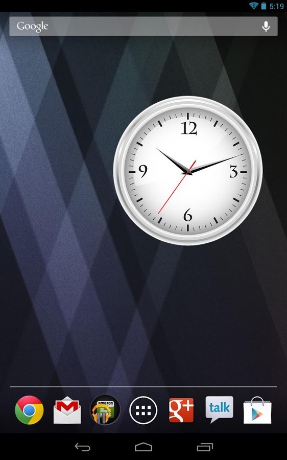 Analog Clock Widget v2截图2