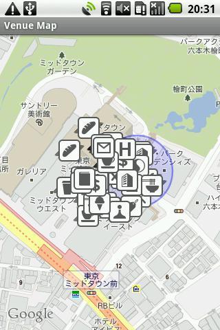 Venue Map for foursquare截图1