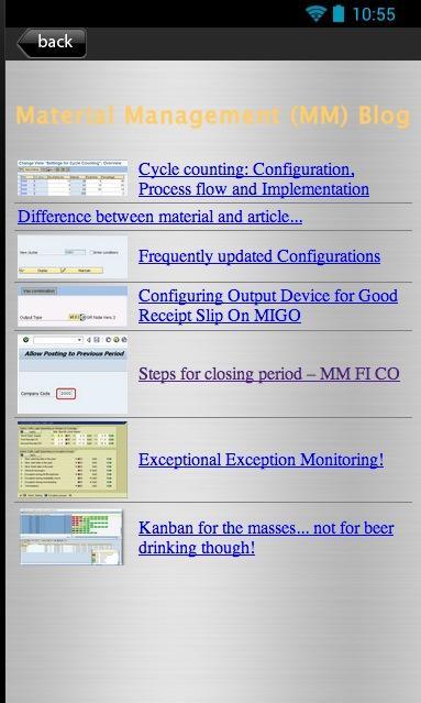 SAP SCN Blogs截图1