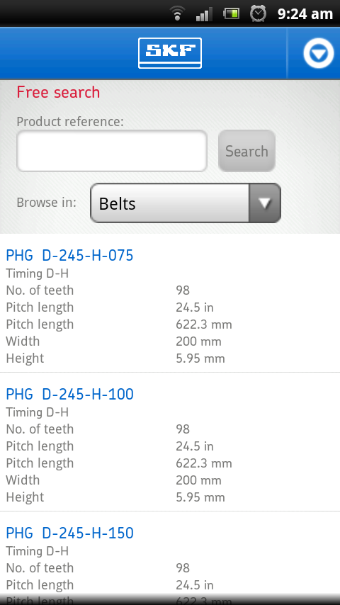 SKF PTP Catalogue截图3