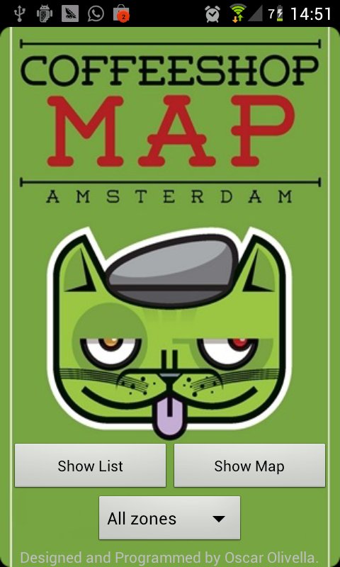 Coffeeshop Map Amsterdam截图2