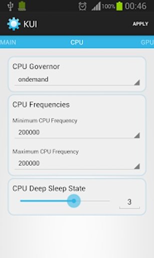 KUI - A Kernel Tweaker截图5