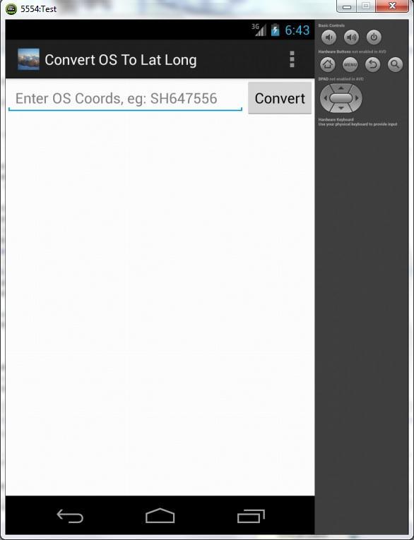 Convert OS To Lat Long截图1