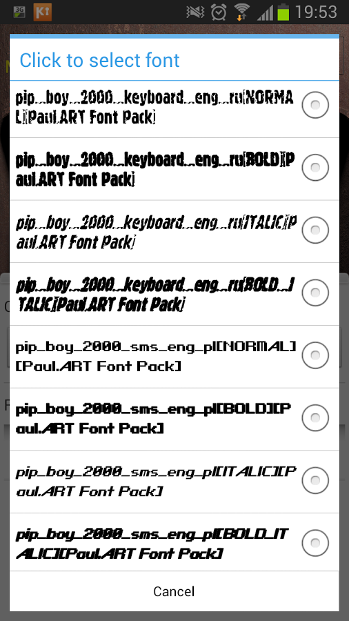 Paul.ART Font Pack截图1