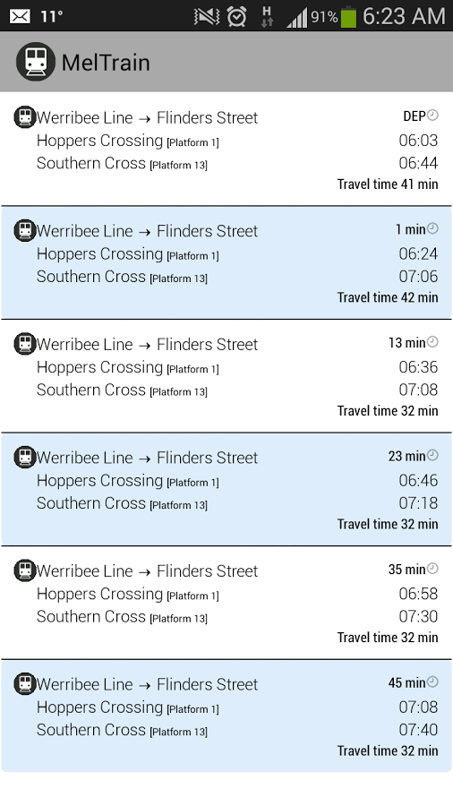 Melbourne Train/Transport截图3