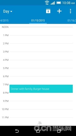 HTC 日历截图5