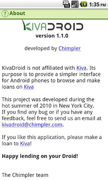 Kivadroid: Kiva on your Droid!截图