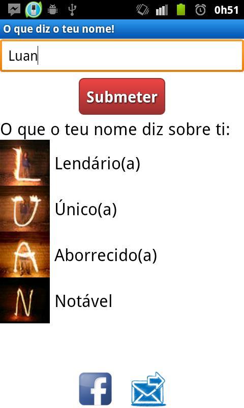 O que o teu nome diz sobre ti!截图2